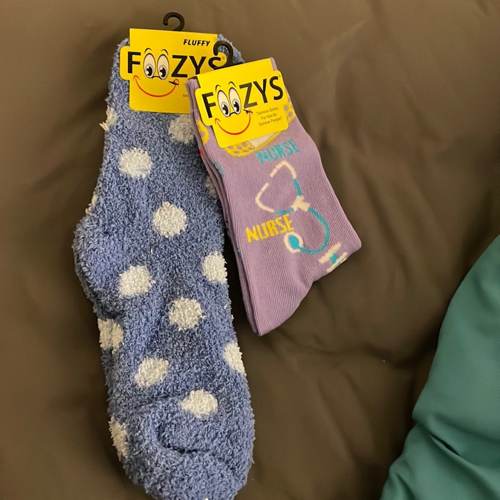 ‼️ 2 for $5 ‼️Fuzzy fluffy socks 🧦 - Picture 1 of 2